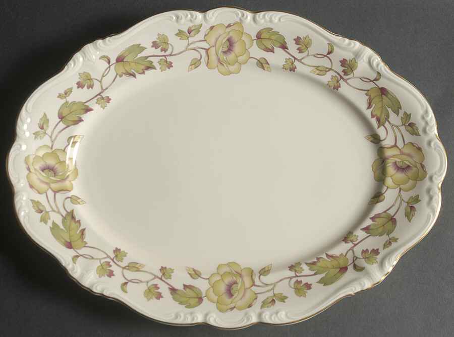 Bacchanale 15" Oval Serving Platter by Rosenthal - Continental-1