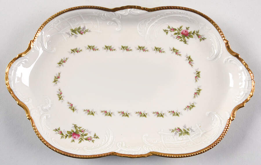 Barbara 11" Oval Serving Platter by Rosenthal - Continental-1