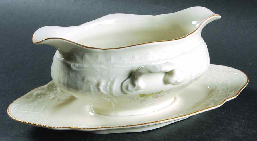 Barbara Gravy Boat with Attached Underplate by Rosenthal - Continental-1