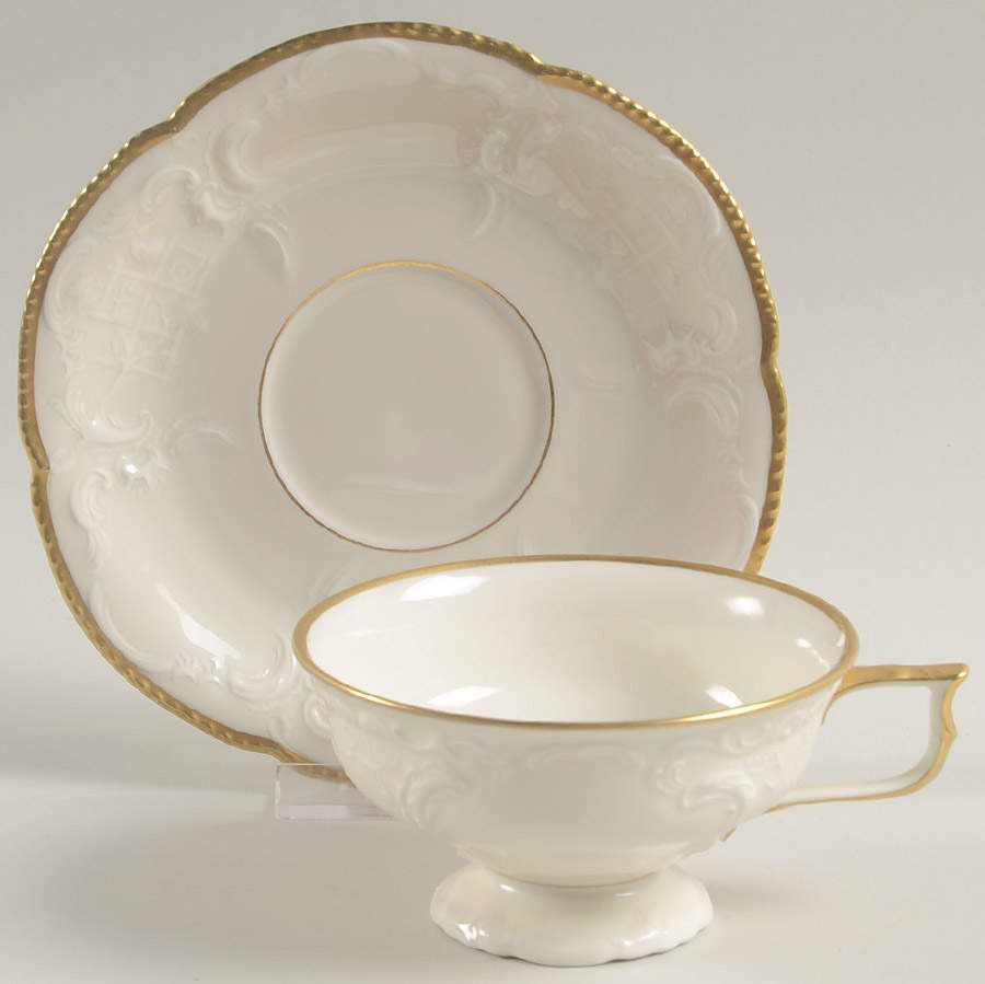 Barbara (Sanssouci) Footed Cup & Saucer Set by Rosenthal - Continental-1