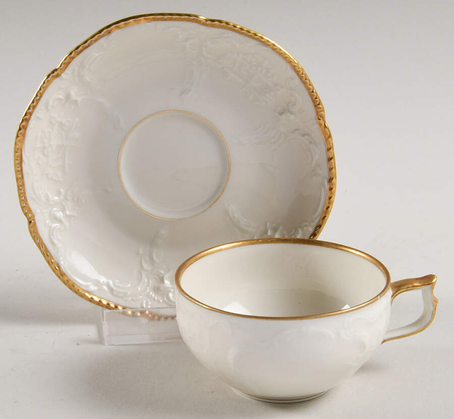 Barbara (Sanssouci) Flat Demitasse Cup & Saucer Set by Rosenthal - Continental-1