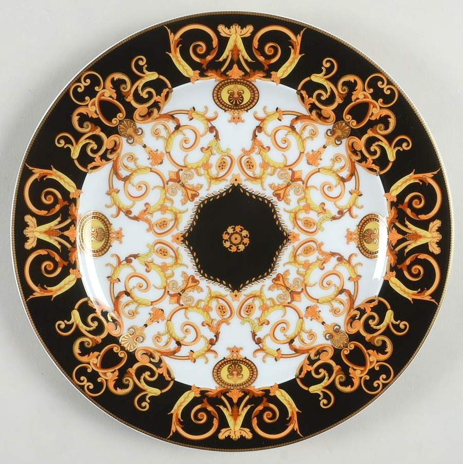 Barocco Salad Plate with 25th Anniversary Backstamp by Rosenthal - Continental-1