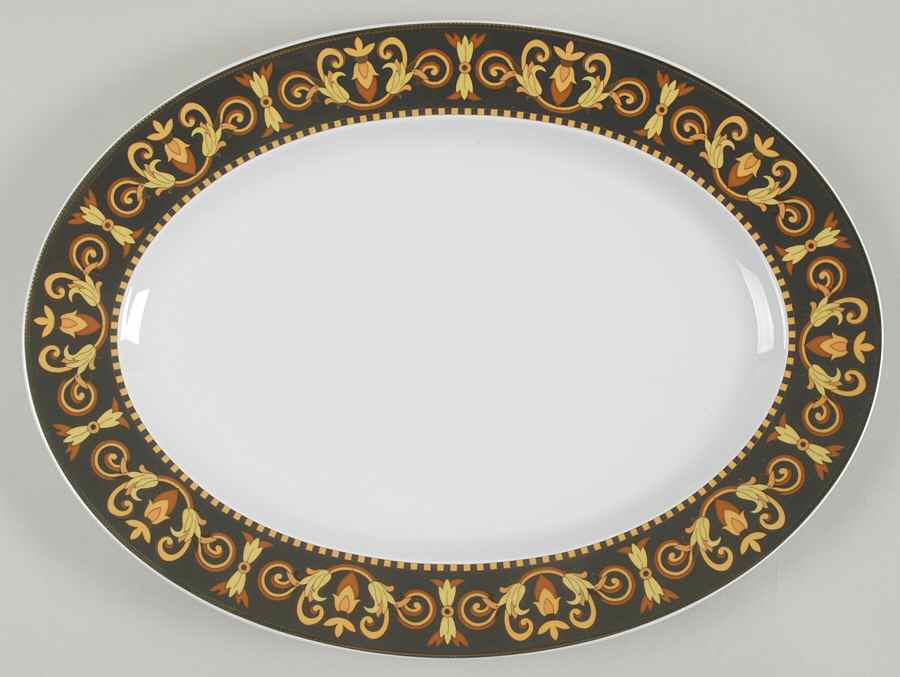 Barocco 15" Oval Serving Platter by Rosenthal - Continental-1