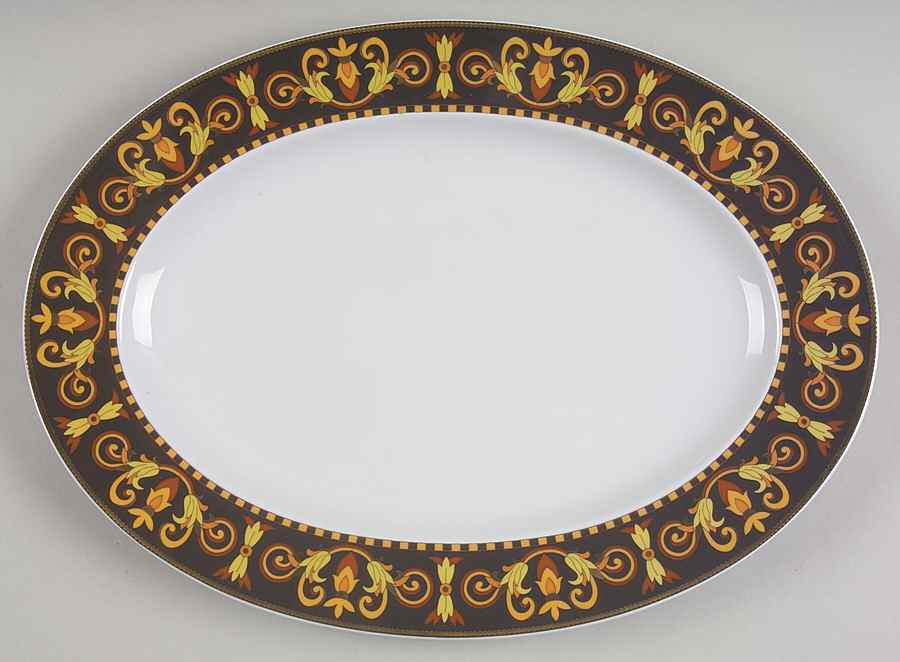 Barocco 13" Oval Serving Platter by Rosenthal - Continental-1