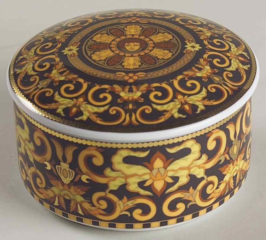 Barocco Round Box & Lid by Rosenthal - Continental-1