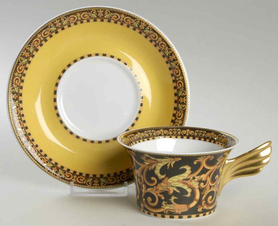 Barocco Flat Cup & Saucer Set by Rosenthal - Continental-1