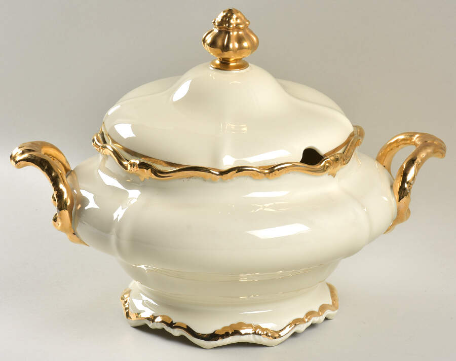 Baroque Gold Tureen & Lid by Rosenthal - Continental-1