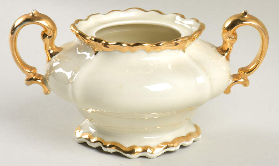 Baroque Gold Sugar Bowl No Lid by Rosenthal - Continental-1
