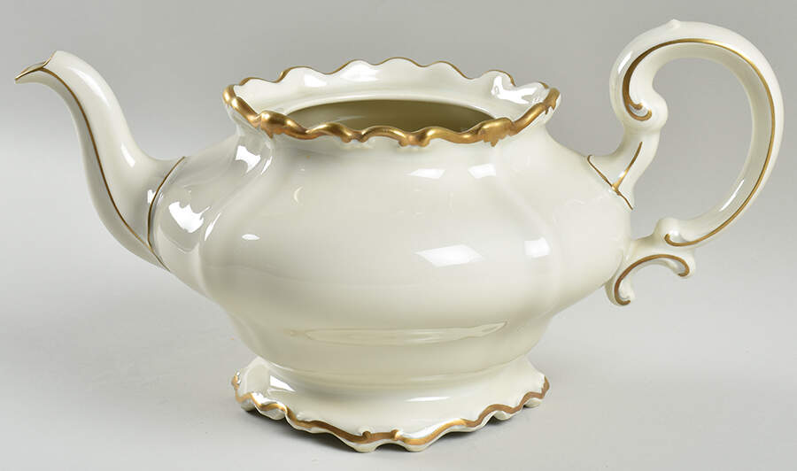 Baroque Gold Teapot No Lid by Rosenthal - Continental-1