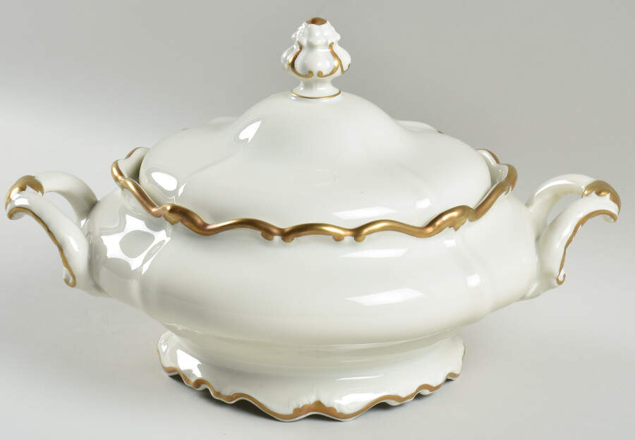 Baroque Gold Round Covered Vegetable by Rosenthal - Continental-1