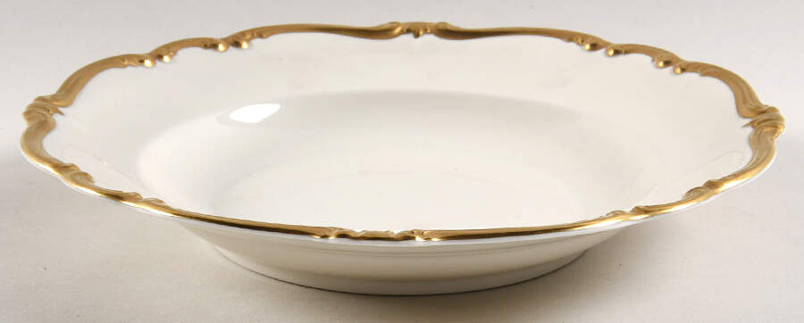 Baroque Gold Large Rim Soup Bowl by Rosenthal - Continental-1