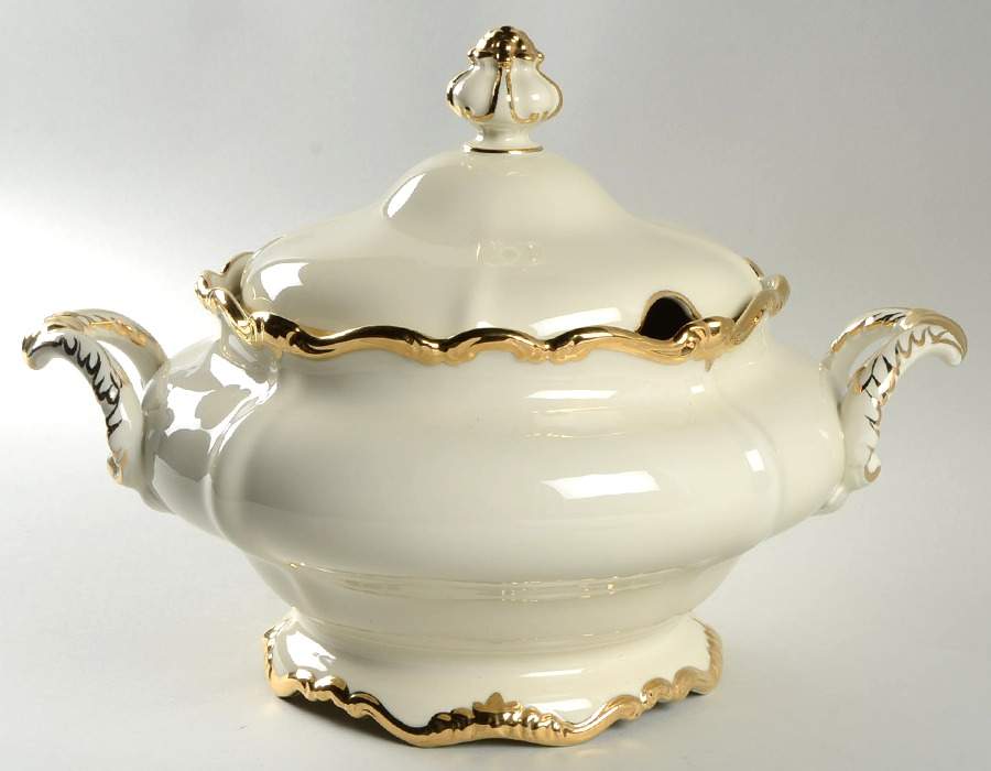 Baroque Gold Tureen &  Lid by Rosenthal - Continental-1