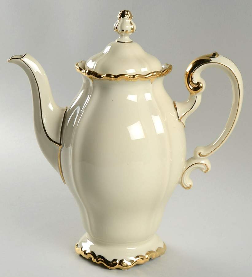 Baroque Gold Coffee Pot & Lid by Rosenthal - Continental-1
