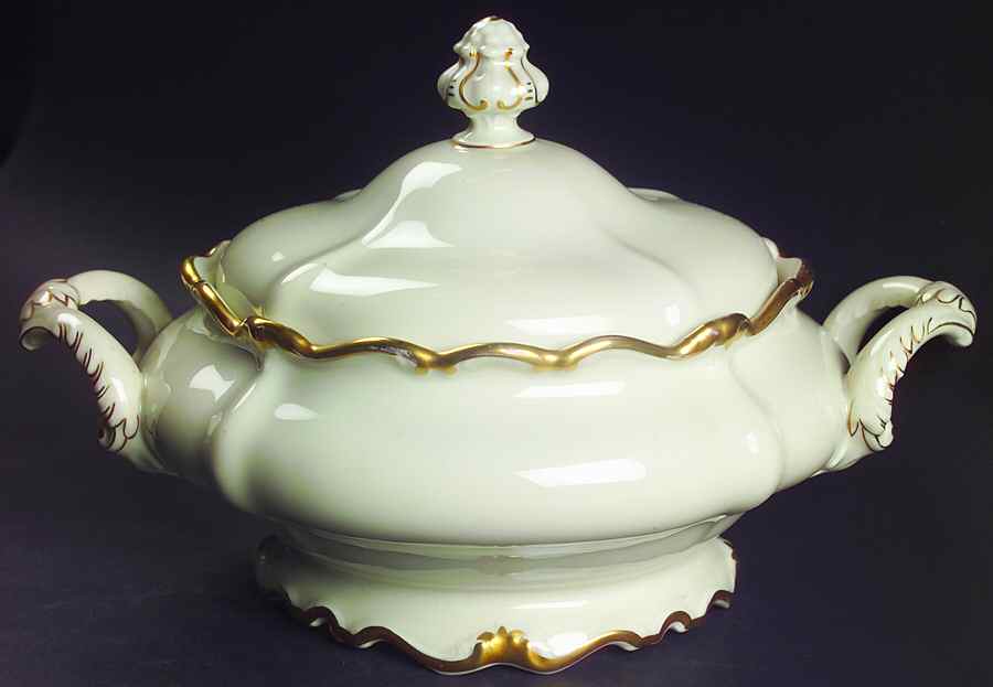 Baroque Gold Round Covered Vegetable by Rosenthal - Continental-1