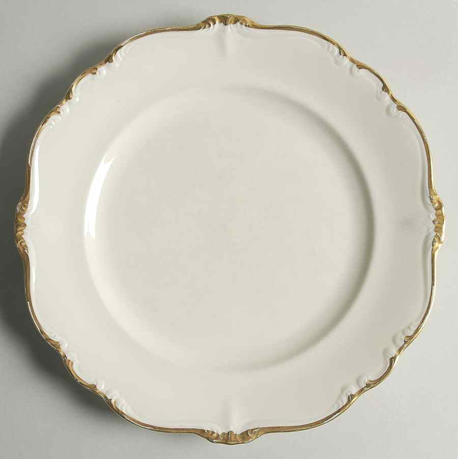 Baroque Gold Large Dinner Plate by Rosenthal - Continental-1