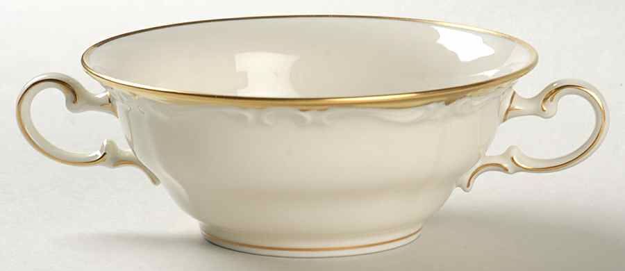Baroque Gold Flat Cream Soup Bowl by Rosenthal - Continental-1