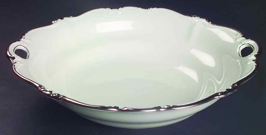 Baroque Platinum 11" Round Vegetable Bowl by Rosenthal - Continental-1