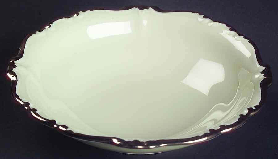 Baroque Platinum Fruit/Dessert (Sauce) Bowl by Rosenthal - Continental-1