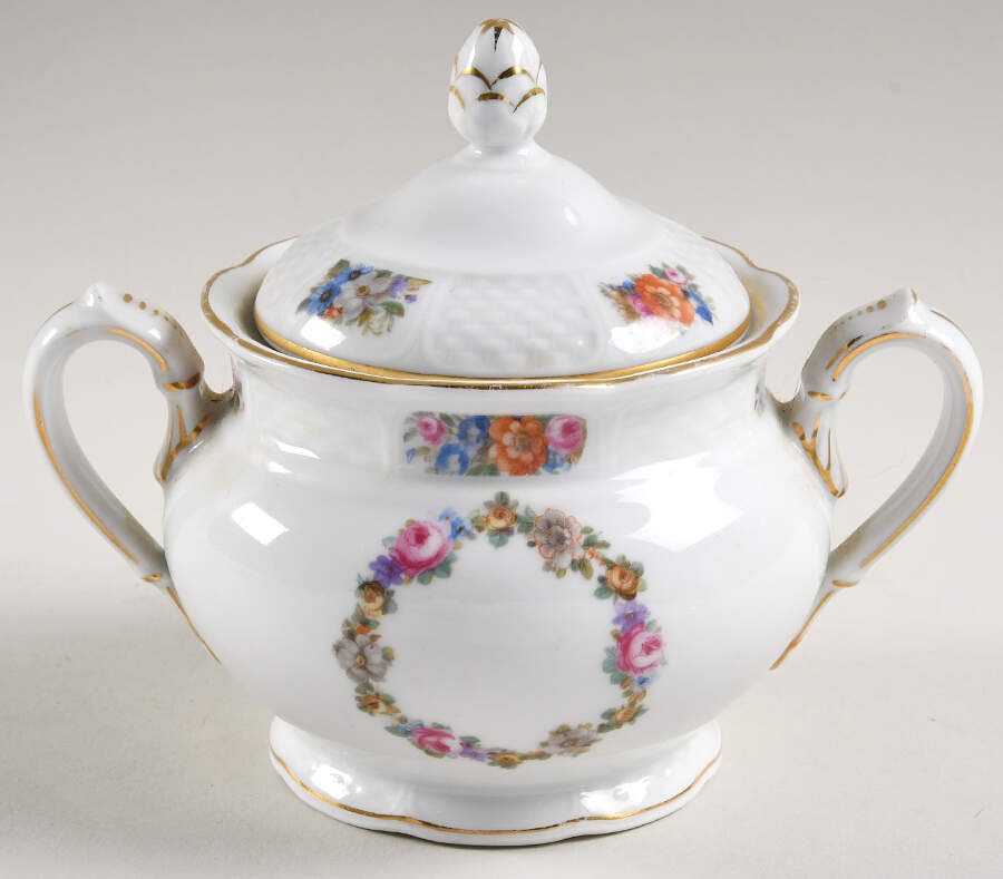 Barrock Sugar Bowl & Lid by Rosenthal - Continental-1