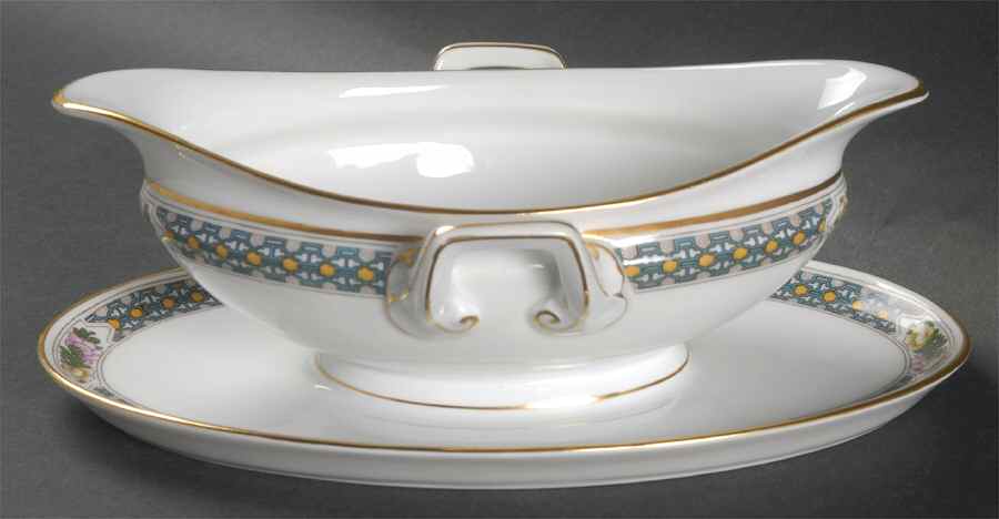 Barrington Gravy Boat with Attached Underplate by Rosenthal - Continental-1