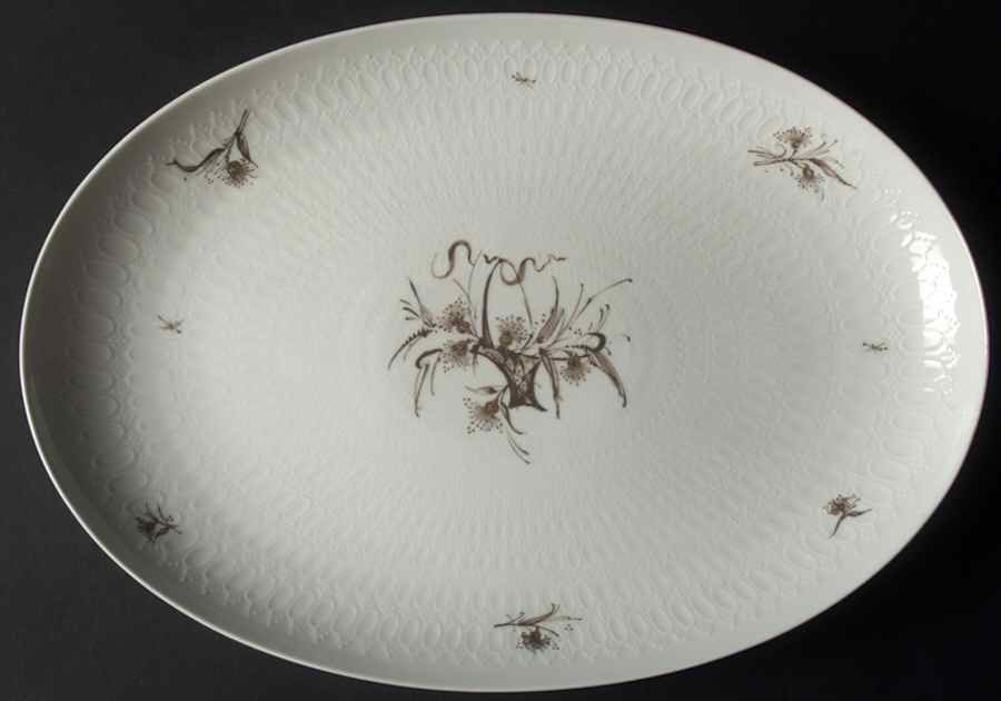 Basquette 15" Oval Serving Platter by Rosenthal - Continental-1