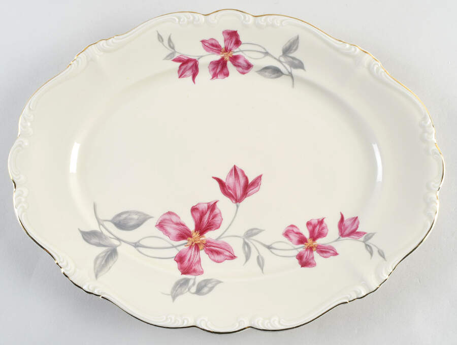 Beatrice 15" Oval Serving Platter by Rosenthal - Continental-1