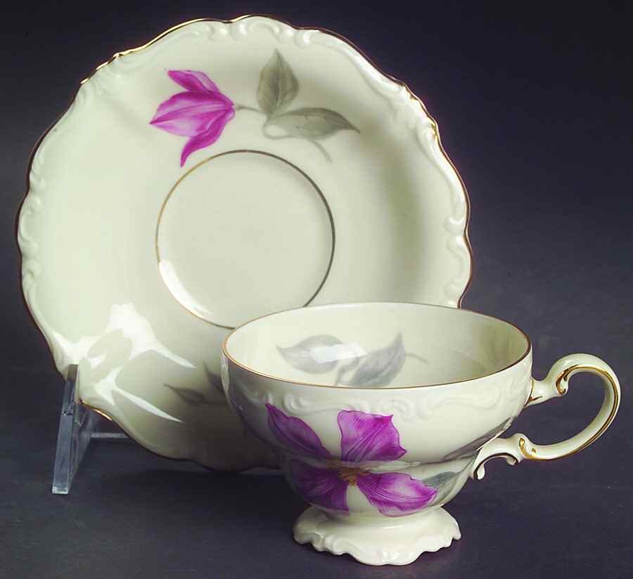 Beatrice Footed Demitasse Cup & Saucer Set by Rosenthal - Continental-1