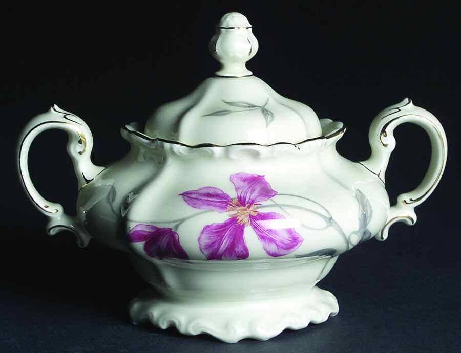 Beatrice Sugar Bowl & Lid by Rosenthal - Continental-1