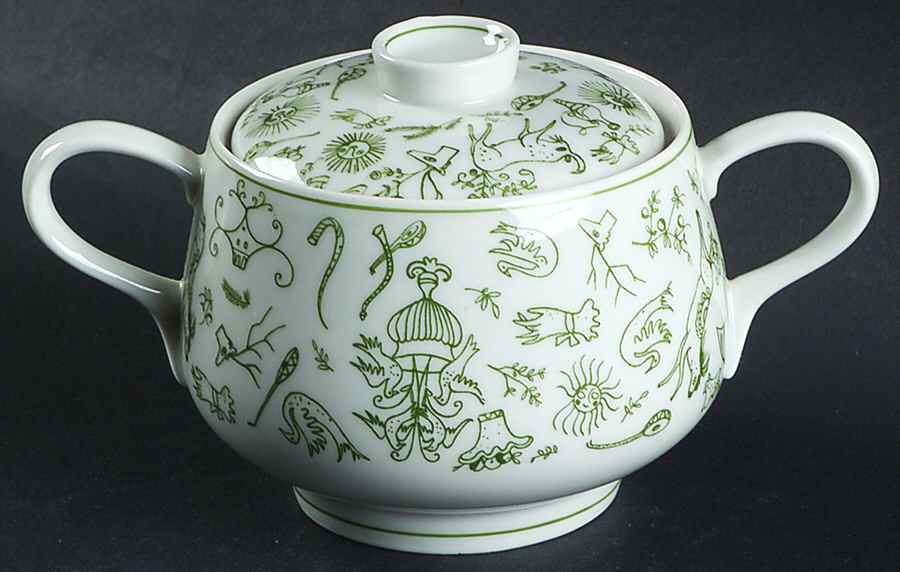 R3095 Sugar Bowl & Lid by Rosenthal - Continental-1