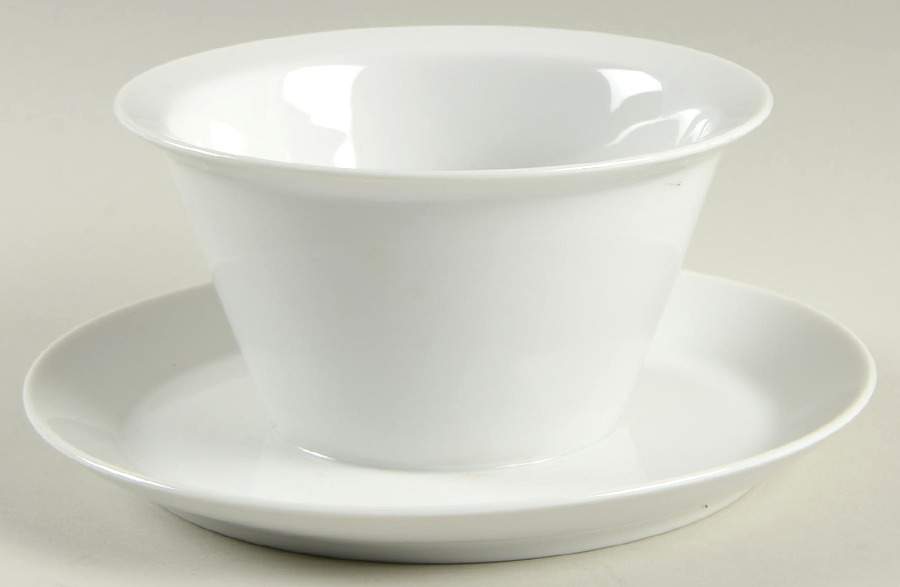 Bellevue Gravy Boat with Attached Underplate by Rosenthal - Continental-1