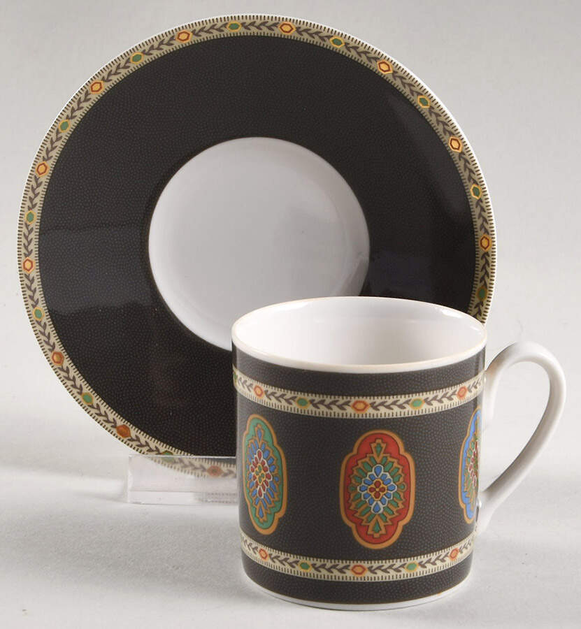 Belgravia Flat Demitasse Cup & Saucer Set by Rosenthal - Continental-1