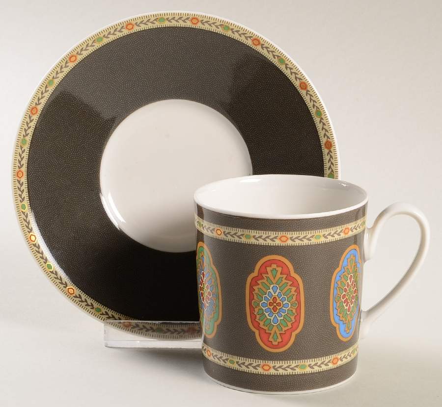 Belgravia Flat Cup & Saucer Set by Rosenthal - Continental-1