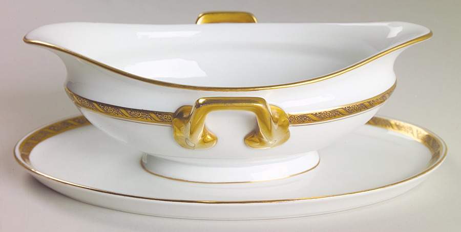 The Belmont Gravy Boat with Attached Underplate by Rosenthal - Continental-1