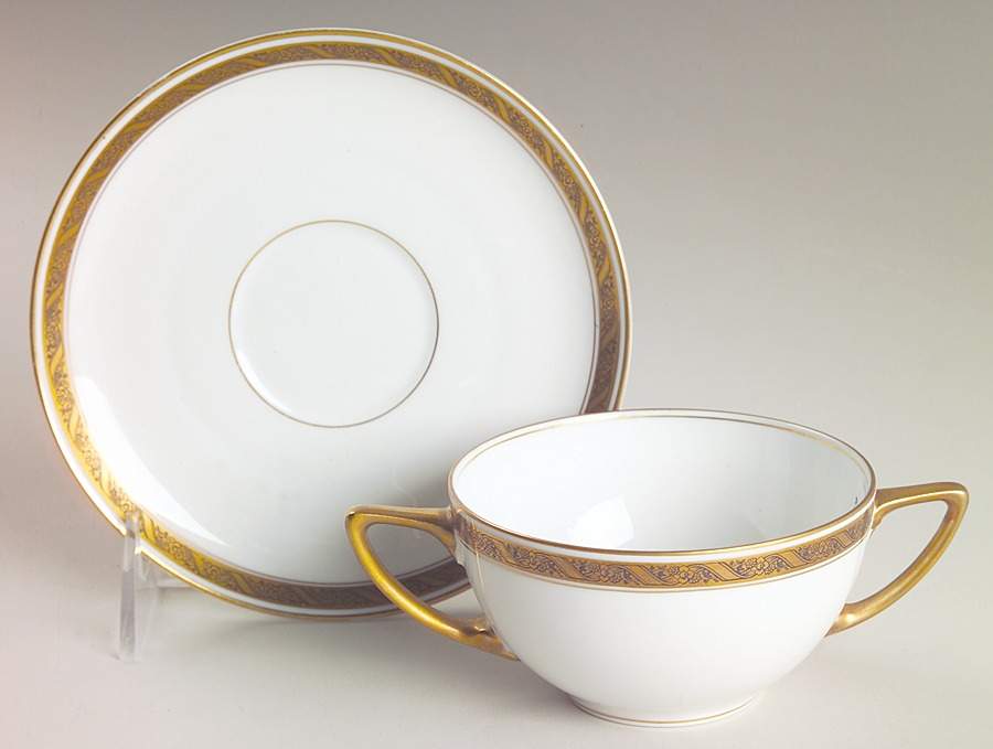 The Belmont Flat Bouillon Cup & Saucer by Rosenthal - Continental-1