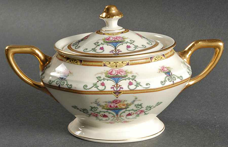Belrose Sugar Bowl & Lid by Rosenthal - Continental-1