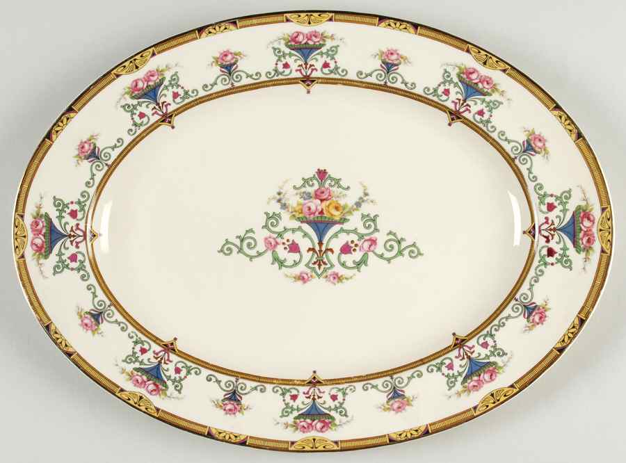 Belrose 12" Oval Serving Platter by Rosenthal - Continental-1