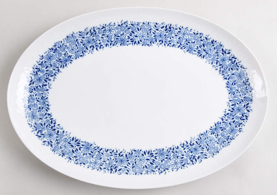 Benares 15" Oval Serving Platter by Rosenthal - Continental-1