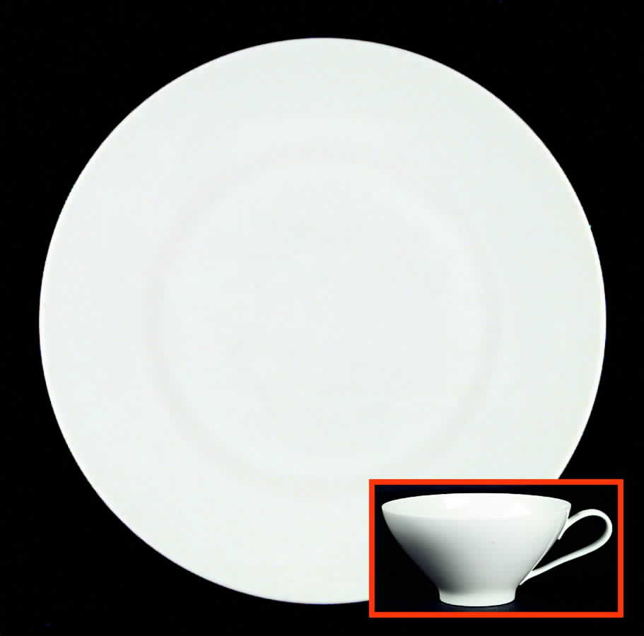 Bettina White Flat Cup by Rosenthal - Continental-1