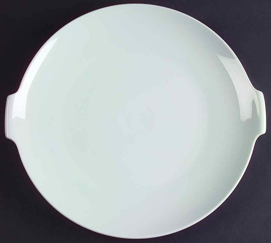 Bettina White Handled Cake Plate by Rosenthal - Continental-1