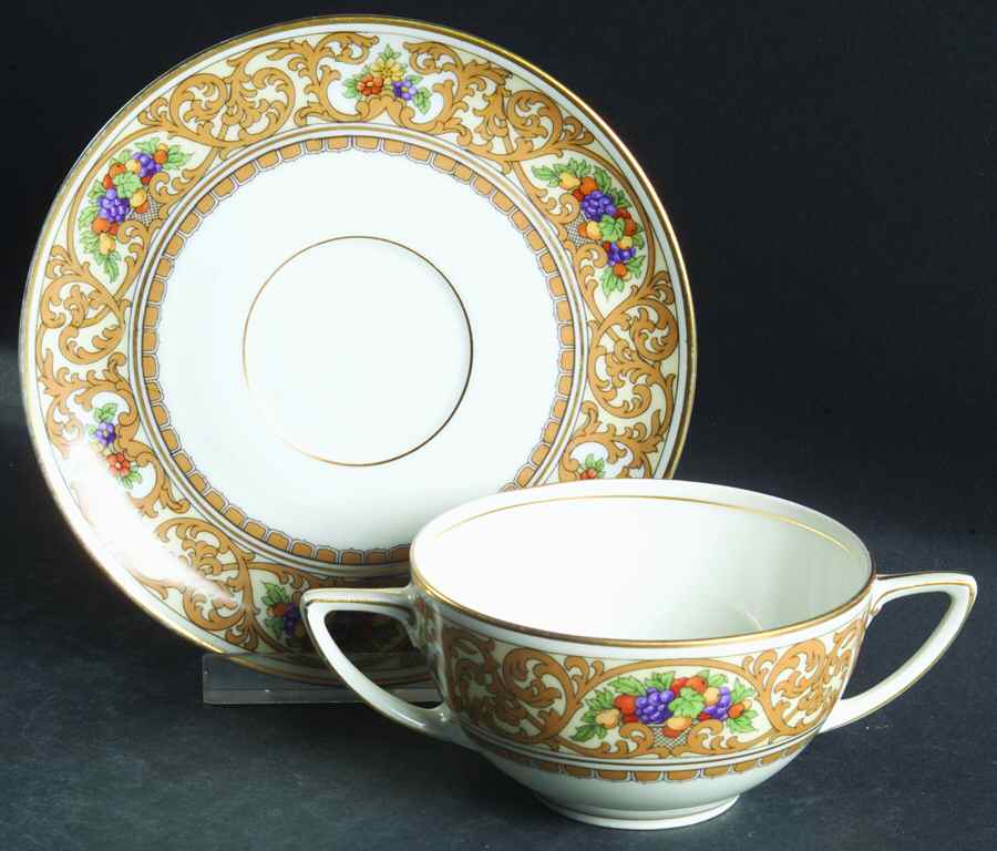 The Beverly Flat Bouillon Cup & Saucer by Rosenthal - Continental-1
