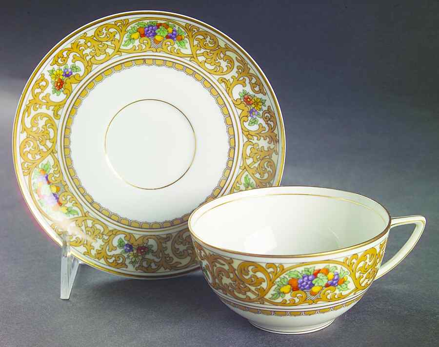 The Beverly Flat Cup & Saucer Set by Rosenthal - Continental-1