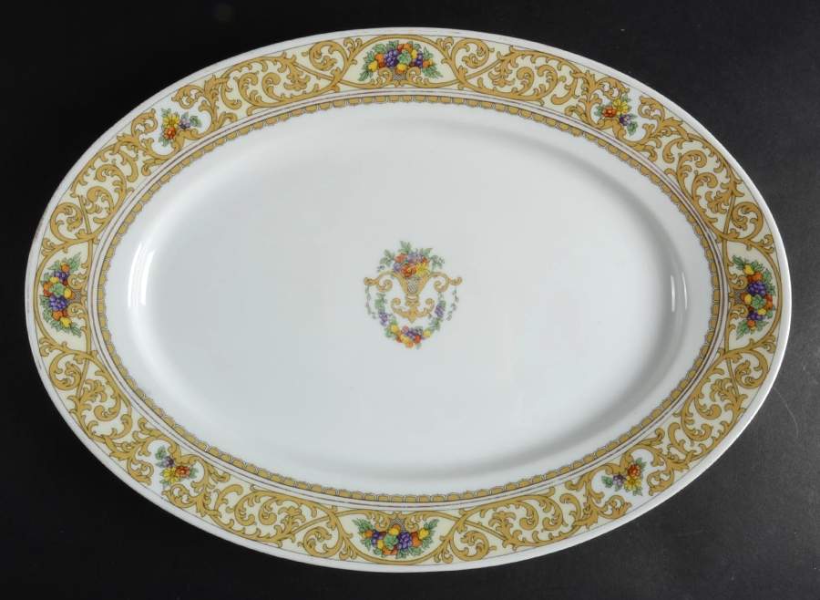 The Beverly 14" Oval Serving Platter by Rosenthal - Continental-1