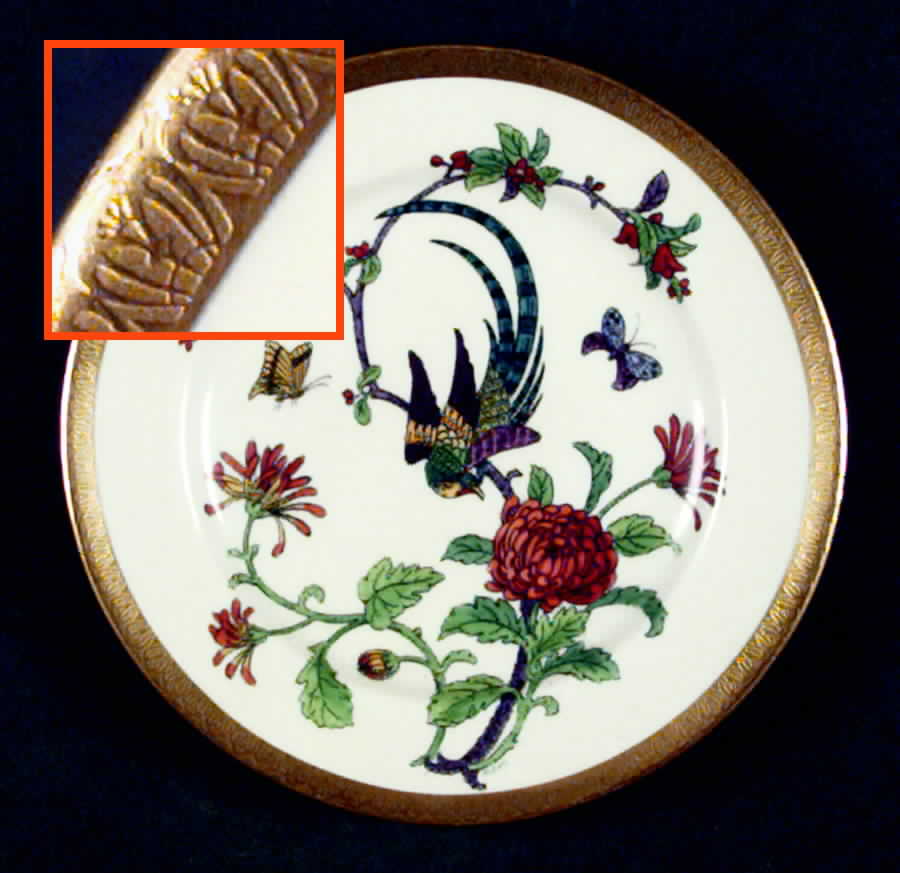 Bird of Paradise Bread & Butter Plate by Pickard-1