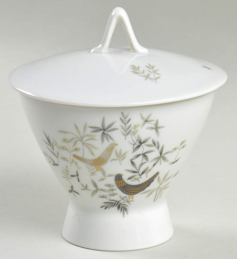 Birds On Trees Sugar Bowl & Lid by Rosenthal - Continental-1