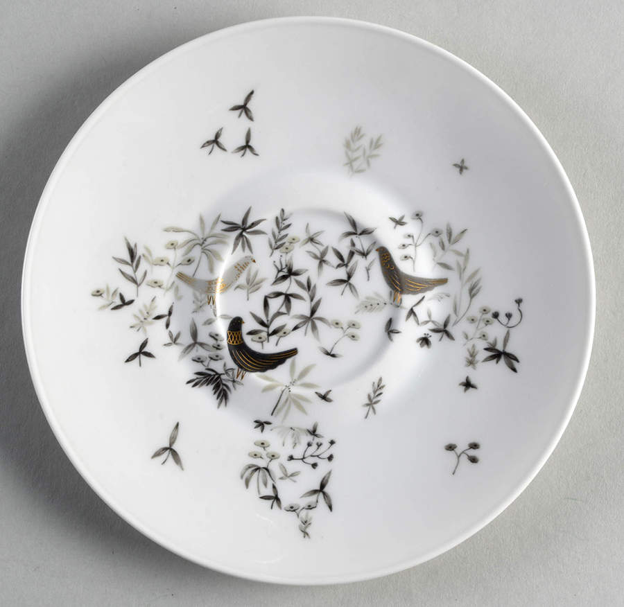 Birds On Trees Saucer for Footed Cup by Rosenthal - Continental-1