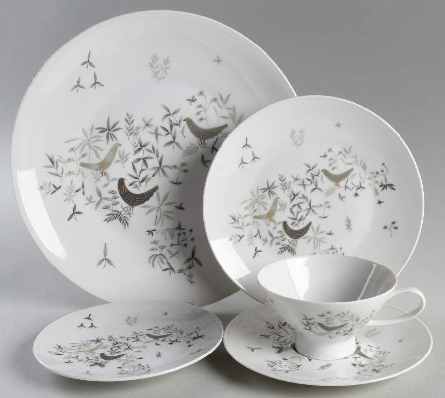 Birds On Trees 40 Piece Estate Set by Rosenthal - Continental-1