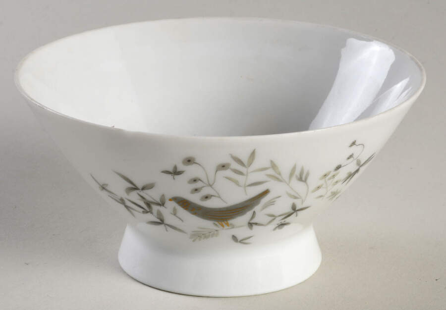 Birds On Trees Footed Cream Soup Bowl by Rosenthal - Continental-1