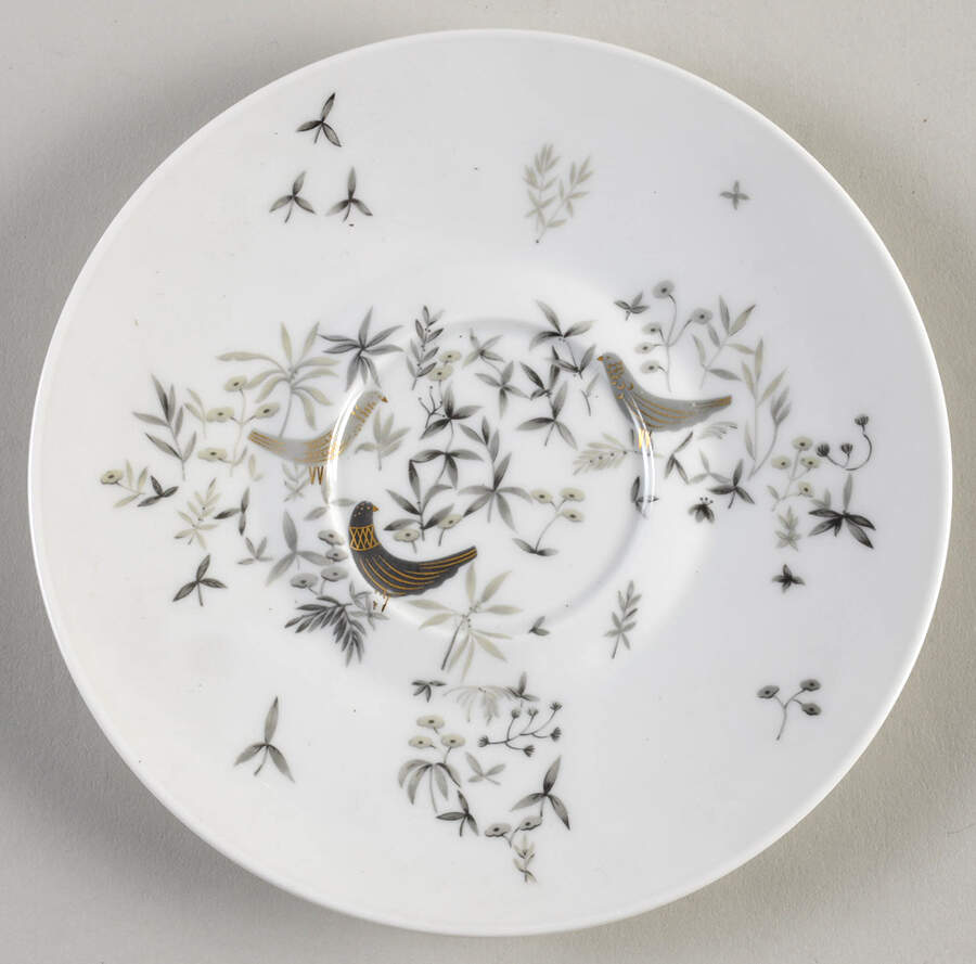 Birds On Trees Saucer for Footed Cream Soup Bowl by Rosenthal - Continental-1
