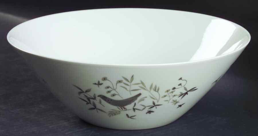 Birds On Trees 9" Round Vegetable Bowl by Rosenthal - Continental-1