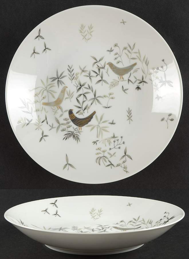 Birds On Trees Large Coupe Soup Bowl by Rosenthal - Continental-1